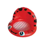 Vedes 77706267-48 - Splash & Fun - Baby Pool Ladybug 92x62 Cm Paddling Pool