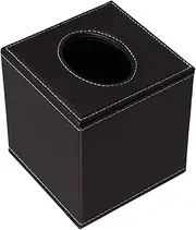 ARTSEWPLY Elegant Toilet Paper Storage Decorative Tissue Box Modern Pu Material Organizer for Home
