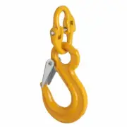 PRO 8mm Hammerlock Eye Sling Hook Safety Chain Caravan Trailer connecting Extend
