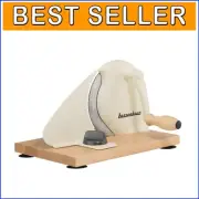 Classic German Craftsmanship Bread Cutter - Adjustable Slicer for Homemade Bread