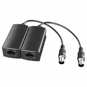 Passive Data Bridge Ethernet Over Coax Converter 10M Enables IPC Over Coax Cable