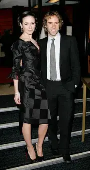 Actors Emily Mortimer Alessandro Nivola arrive UK Premiere of Matc- Old Photo