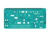 在飛比找樂天市場購物網優惠-Life 徠福 TP-465A 電氣符號定規 (110 x 