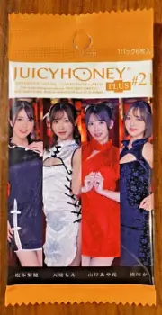 Juicy Honey Plus 21 Japanese Idol Trading Card Pack New Unopened