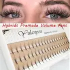 Extension Hybrid Fan Lashes Premade Volume Fan Natural Long Volume Lash