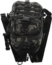 Abaodam Large Capacity Duffle Bag Backpack for Fishing Hiking Camping Tackle Bag Pouch Dark