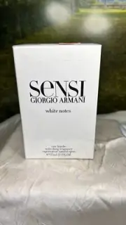 GIORGIO ARMANI SENSI WHITE NOTES EAU FRAICHE SEALED 75ML SPRAY