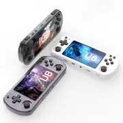 U8 128GB 4.0-inch IPS Screen Handheld Gaming Console Built-in 10000 Games Open Source Linux System Quad-core 3500mAh Bat