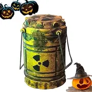 Miniature Nuclear Reactor Lantern - Versatile Miniature Lamps Lantern Night Light | Creative Miniature Lamps, Waste Land World Doomsday Horror Lantern Ornament for Game Lover
