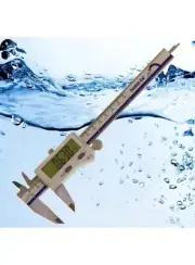 IP67 Digital Calipers Coolant Proof Cal 12"/200 mm Stainless 100-800-12