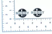 Buddy L door DECAL WATER SLIDE W/TRACKING
