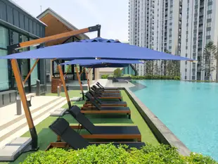 吞武里的1臥室公寓 - 30平方公尺/1間專用衛浴MRT Huay Kwang - Cozy Room 30 Sqm.