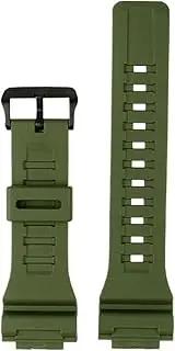 [BABCPMPGK] 16m 18mm Convex Fit For casio men watch band AQ-S810W AEQ-110W MCW-200 sport Breathable nylon canvas watch strap Resin silicone band