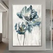Mintura Handpainted Flower Oil Painting On Canvas Home Decor Modern Abstract Art