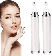 WRITWAA 2pcs Refillable Roller Bottles for Essential Oils and Eye Cream Durable Applicator for Perfume and Makeup Portable Design for Easy Carrying