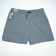 Solaris Active Men's Workout Shorts XXL Gray Quick Dry Phone Pocket NWT