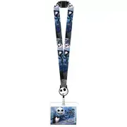 Disney Nightmare Before Christmas Jack Lanyard with Retractable Card Holder