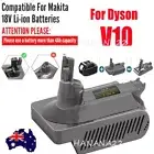 New Upgrade V10 Adapter For Makita 18V Battery Convert to For Dyson SV12 V10 AU