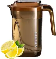 Fridge Water Dispenser - 2200ml Food Grade Fridge-Friendly Water Dispenser | Easy-Pour Fridge Dispenser for Tea, Lemonade, Milk, Beer, Multifunctional Water Container for Home