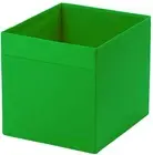 New Ikea Drona Storage Box Cube Green