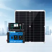 Solar Panel Kit 6000W with 100A Controller 300W Panel Off Grid Solar SystemdL