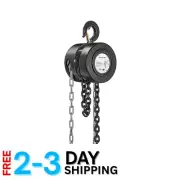 Compact Heavy-Duty Chain Hoist - 1 Ton Capacity, 10ft Length for Industrial Use