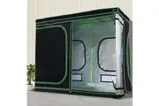 Green Fingers Grow Tent 2000W LED Grow Light 280X140X200cm Mylar 6" Ventilation