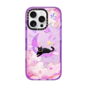 iPhone 16 Pro Impact Case The Cat from The Moon by Mond Kim
