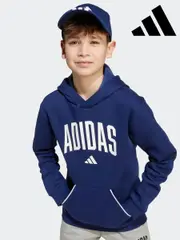 Blue Essentials Collegiate Hoodie Kids (AR8039) | $76