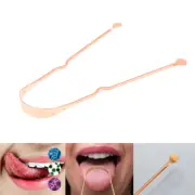 1Pc Pure Copper Tongue Scraper Copper Tongue Cleaner Oral Cleaning Toodn