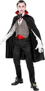 Widmann-Vampire Costume for Children, Multicoloured, (140 cm / 8-10 Years), 01687