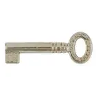 Mallable Iron Hollow Barrel Skeleton Key Blank for Cabinet Doors, Dresser Dra...