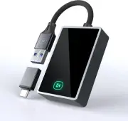 2-in-1 Wireless CarPlay Adapter,Convert Wired to Wireless CarPlay Adapter ...