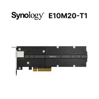 在飛比找PChome24h購物優惠-Synology 群暉科技 E10M20-T1 M.2 SS