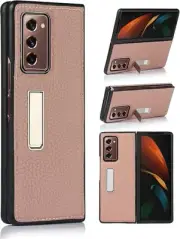 Wallet Case for Samsung Galaxy Z Fold 2 5G (2020) with Stand, Magnetic Kickstand