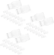 BESTOYARD 3sets Cleansing Oil Dispenser Pump for Lotion Bottle Pp Material Leakproof 30pcs*3