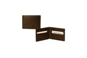Futura Mens RFID Protected Slim Genuine Leather Wallet - Tan