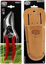 FELCO 2 Pruning Shears/Secateurs with Holster 910 Made In Switzerland Genuine