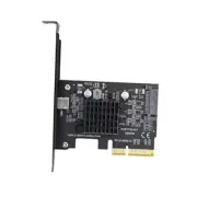 20Gbps USB 3.2 Gen2 Type-C USB-C to PCI-E 4X Express Card Adapter for Desktop