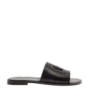 Dolce Gabbana DG Cut-Out Detailed Slides 44,45,39.5,39,40.5,40,41.5,41,42.5,42,43.5,43 Black