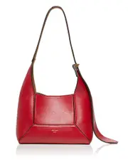 Jimmy Choo Diamond Hobo Leather Small Shoulder Bag