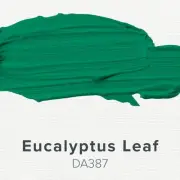6 Pack DecoArt Americana Acrylic Paint 2oz-Eucalyptus Leaf -Leaf Green DA-387