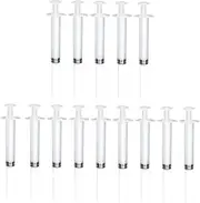 Healeved Vaginal 40 Pcs Injector Nasal Injector Plunger Nasal Irrigation Launchers White
