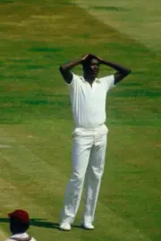 West Indies Cricket Great Joel Garner 1980S No 28 Old Photo