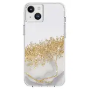 Case Mate CM049248 Karat Marble Case for iPhone 14 Plus, 2.4M Drop Tested Antimicrobial