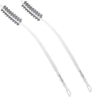 HEALEEP 2pcs Flexible Long Handle Washing Machine Cleaning Brush Efficient Home Cleaner Tool for Drum and Vent User Friendly Design for Hard to Reach Areas