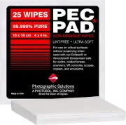 PEC-PAD Lint Free Wipes Ultra Soft Cloth for Cleaning Sensitive Surfaces like Ca