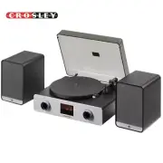 Crosley C92A-BK C92 2-Speed Bluetooth Record Player With Speakers - Black