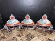 (3) Vintage Paper Robot Advertising Sip’s Dairy Flash Gordon Style Mask