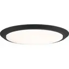 Verge - 30W 1 LED Flush Mount - 2 Inches high-Earth Black Finish Flush Mount
